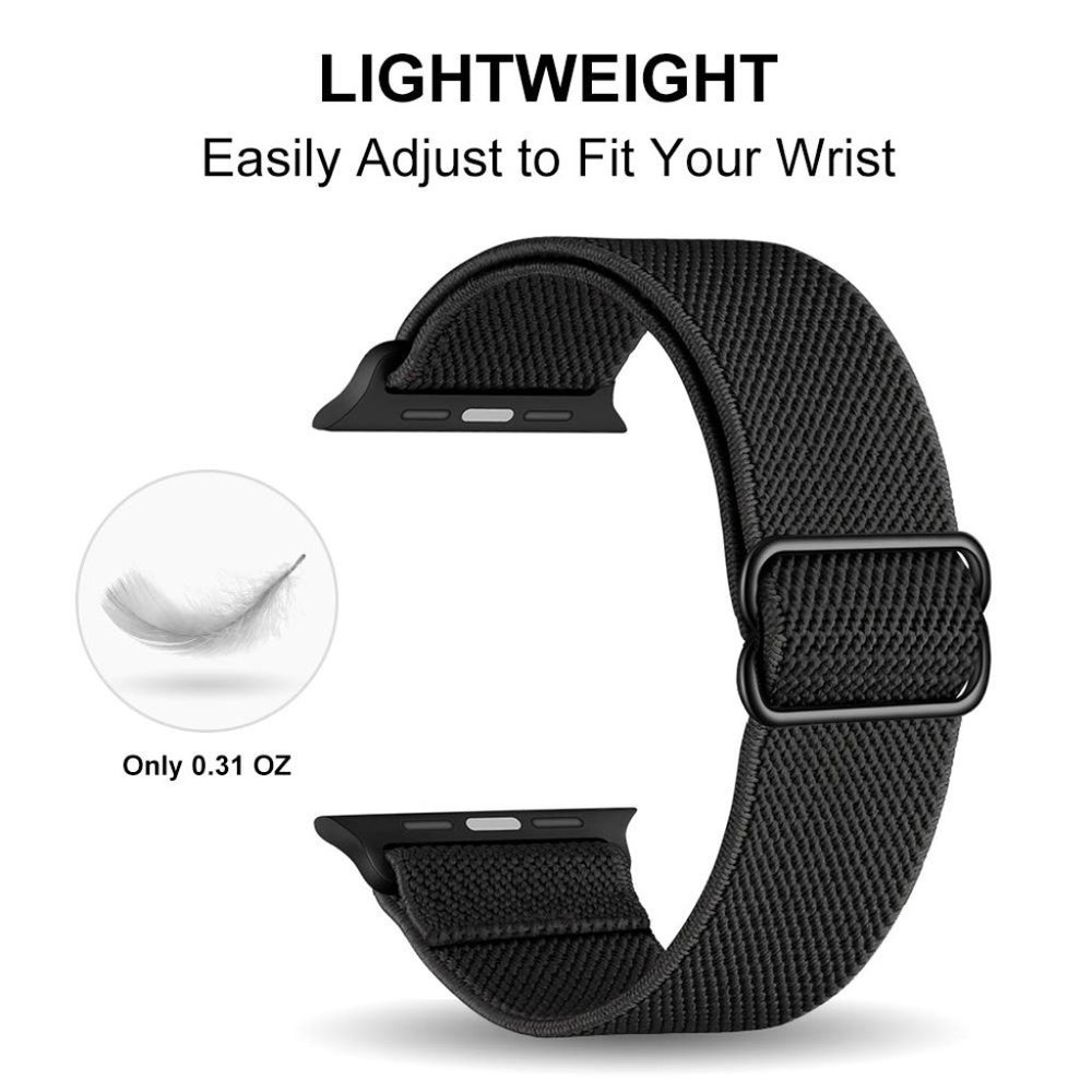 NEW[BAND] Nylon Adjustable Strap For Apple Watch G - Picture 4 of 4